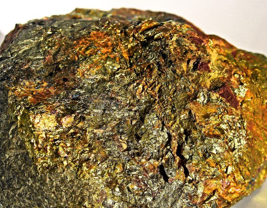 Calcopirita, principal mena de cobre